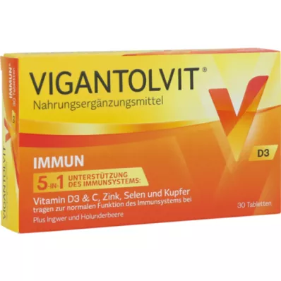 VIGANTOLVIT Immune comprimidos revestidos por película, 30 unidades