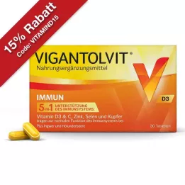 VIGANTOLVIT Immune comprimidos revestidos por película, 30 unidades