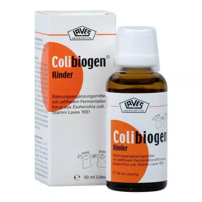 COLIBIOGEN Solução para crianças, 50 ml COLIBIOGEN Solução para crianças, 50 ml