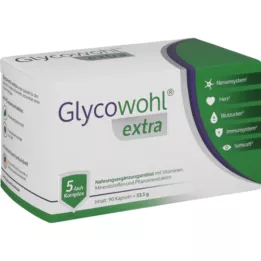 GLYCOWOHL cápsulas extra, 90 pcs