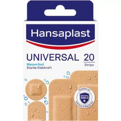 HANSAPLAST Tiras de gesso universais à prova de água, 20 peças