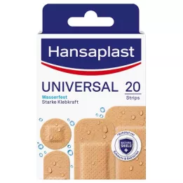 HANSAPLAST Tiras de gesso universais à prova de água, 20 peças