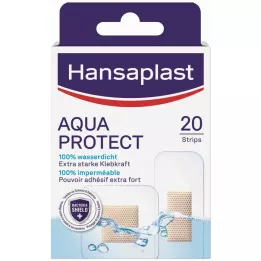 HANSAPLAST Tiras de gesso Aqua Protect, 20 peças
