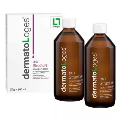 dermatoLoges proStructure - silício, colágeno e ácido hialurônico (2x500 ml) dermatoLoges proStructure - silício, colágeno e ácido hialurônico (2x500 ml)