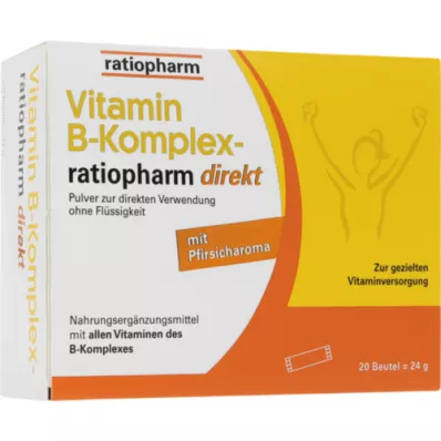 VITAMIN B-KOMPLEX-pó direto ratiopharm, 20 unidades