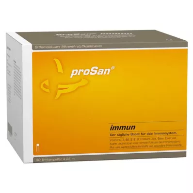 PROSAN Ampolas de bebida Immune, 30X25 ml