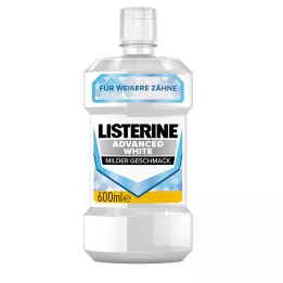 Listerine Advanced enxaguatório bucal branco, 600 ml