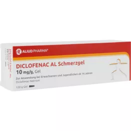 DICLOFENAC AL Gel analgésico 10 mg/g, 120 g