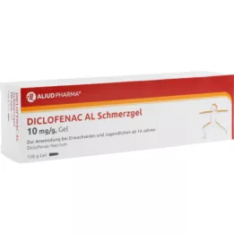 DICLOFENAC AL Gel analgésico 10 mg/g, 150 g