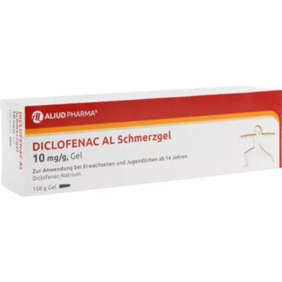 DICLOFENAC AL Gel analgésico 10 mg/g, 150 g