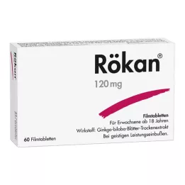 RÖKAN Comprimidos revestidos por película de 120 mg, 60 unidades