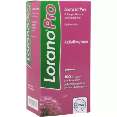 LORANOPRO 0,5 mg/ml solução oral, 100 ml