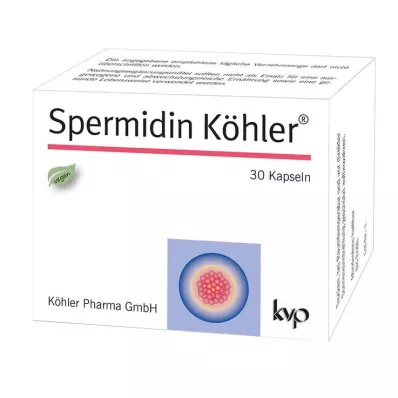 SPERMIDIN Cápsulas de Köhler, 30 unidades SPERMIDIN Cápsulas de Köhler, 30 unidades