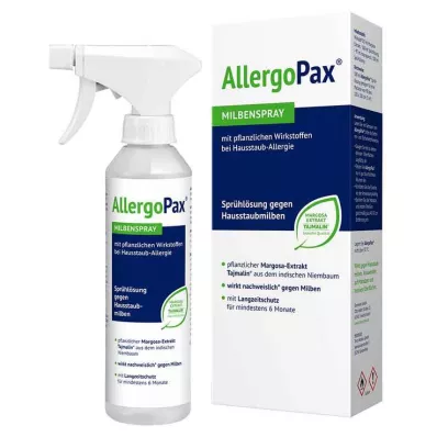 Solução spray para ácaros AllergoPax, 100 ml Solução spray para ácaros AllergoPax, 100 ml