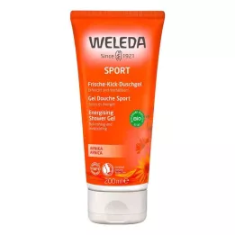 WELEDA Gel de duche Sport Fresh Kick Arnica, 200 ml