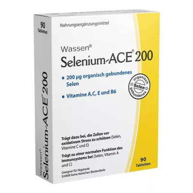 SELENIUM ACE 200 comprimidos, 90 unidades SELENIUM ACE 200 comprimidos, 90 unidades