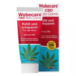 WOBECARE CBD Creme ativo, 100 ml