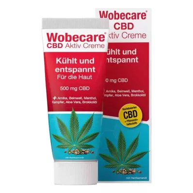 WOBECARE CBD Creme ativo, 100 ml WOBECARE CBD Creme ativo, 100 ml