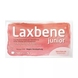 LAXBENE júnior 4 g Neutro PLE Kdr.6 Mon.-8 anos, 50X4 g