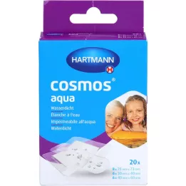 COSMOS Tiras de gesso aquático de 3 tamanhos, 20 unidades