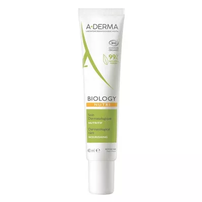 A-DERMA Biology cuidado nutritivo dermatológico, 40 ml