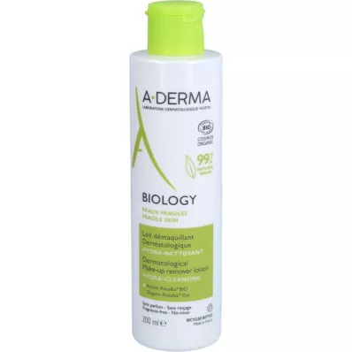 A-DERMA Loção desmaquilhante Biology, 200 ml