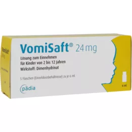 VOMISAFT 24 mg solução oral, 5X6 ml