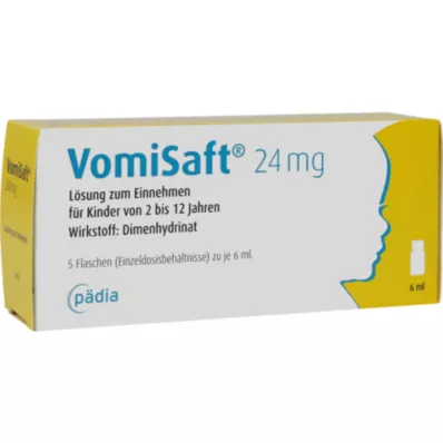 VOMISAFT 24 mg solução oral, 5X6 ml