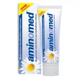 AMINOMED Pasta de dentes de flor de camomila sem dióxido de titânio, 75 ml