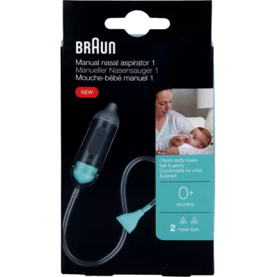 BRAUN MANUELLER Aspirador nasal, 1 peça