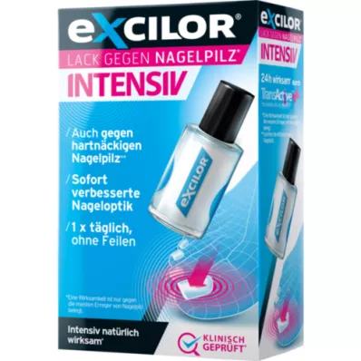 EXCILOR Verniz intensivo contra os fungos das unhas, 30 ml