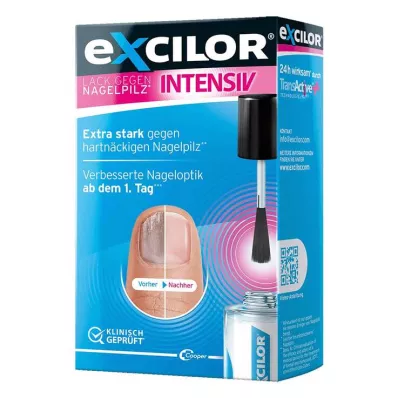 EXCILOR Verniz intensivo contra os fungos das unhas, 30 ml