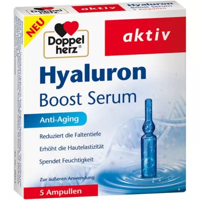 DOPPELHERZ Ampolas de Hyaluron Boost Serum, 5 unid
