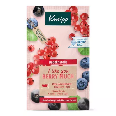 KNEIPP Cristais de banho Gosto muito de ti, 60 g