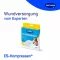 ES-KOMPRESSEN fio 17 estéril de 10x10 cm com 8 camadas, 5X2 pcs