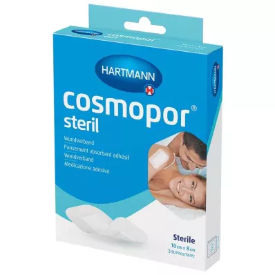 curativo estéril cosmopor® 10 cm x 8 cm, 5 unid