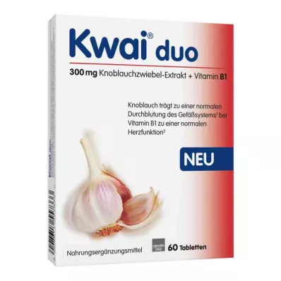 KWAI duo de comprimidos, 60 unidades KWAI duo de comprimidos, 60 unidades