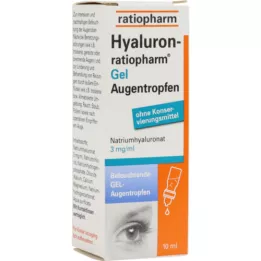 HYALURON-RATIOPHARM Colírio em gel, 10 ml