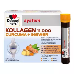 DOPPELHERZ Colagénio 11.000 Curcuma+Ingw.system TRA, 30X25 ml