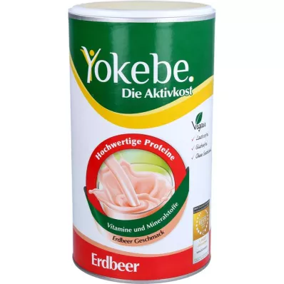 YOKEBE Morango, pó NF2 sem lactose, 500 g