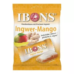IBONS Saco de rebuçados de manga com gengibre, 92 g