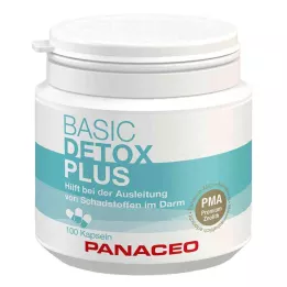 PANACEO Cápsulas Basic Detox Plus, 100 Cápsulas