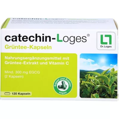 CATECHIN-Cápsulas de Chá Verde Loges, 120 Cápsulas