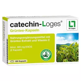 Cápsulas de chá verde Catechin-Loges, 120 peças