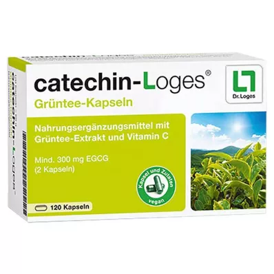 CATECHIN-Cápsulas de Chá Verde Loges, 120 Cápsulas
