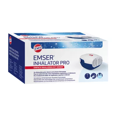 EMSER Nebulizador de ar comprimido Inhalator Pro, 1 unidade EMSER Nebulizador de ar comprimido Inhalator Pro, 1 unidade
