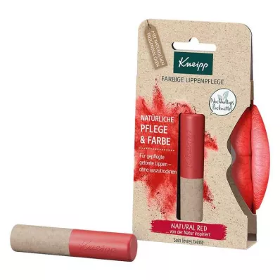Kneipp cuidado labial colorido vermelho natural, 3,5 g Kneipp cuidado labial colorido vermelho natural, 3,5 g