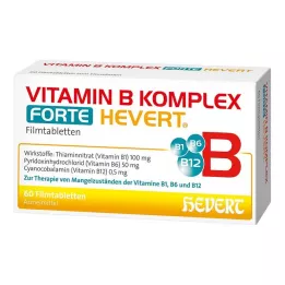 VITAMIN B KOMPLEX forte Hevert Tablets, 60 Capsules