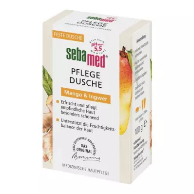 Sebamed Care Duche Com Manga &amp; Gengibre Sólido (100 g)