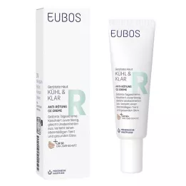 EUBOS KÜHL &amp; KLAR Anti-vermelhidão CC Creme LSF 50, 30 ml